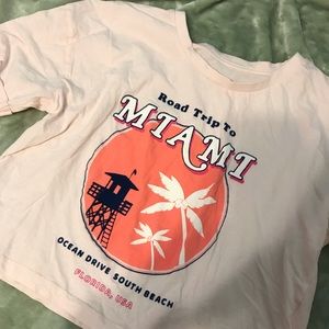 Miami Cropped Tee